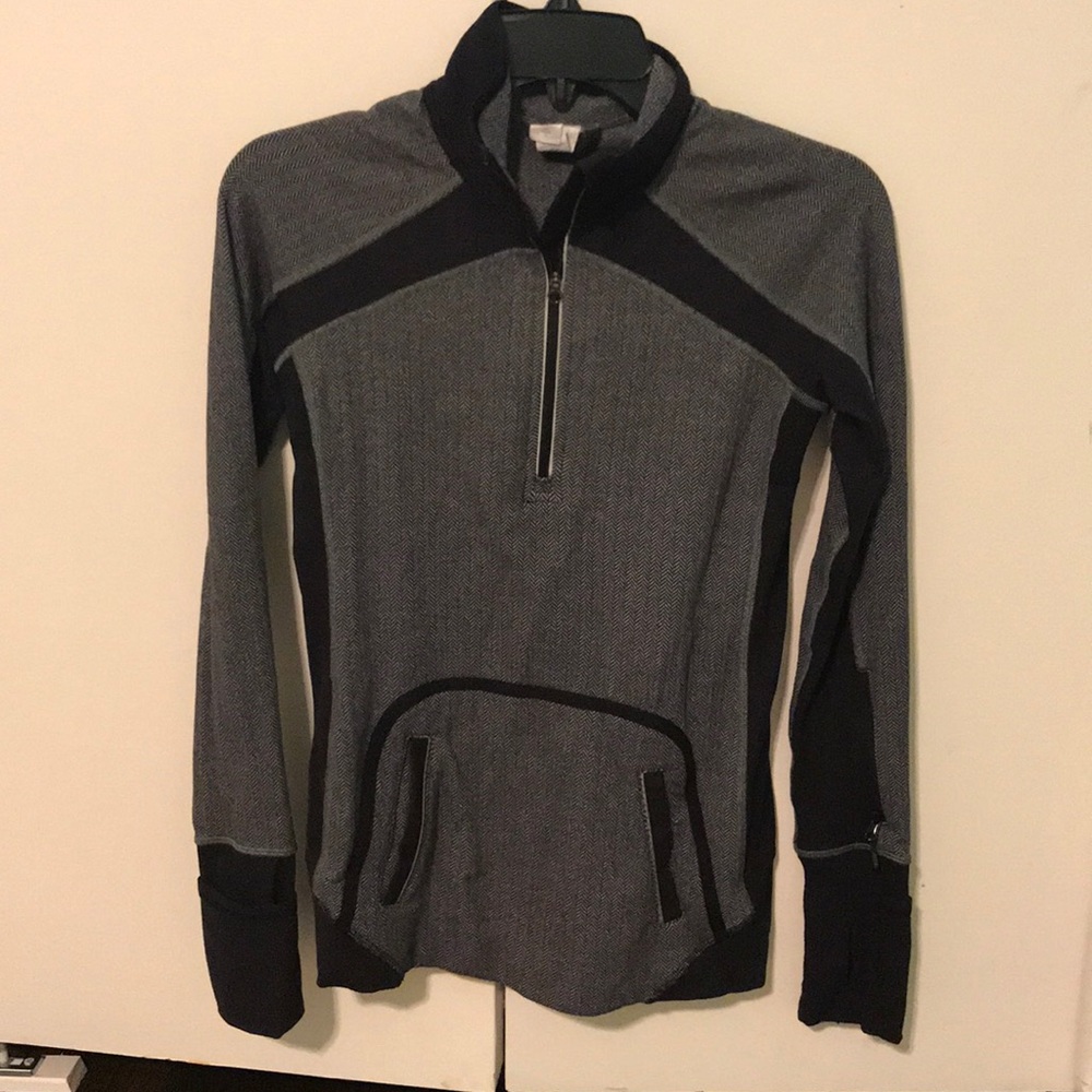 Ivivva long sleeve quarter zip athletic pullover